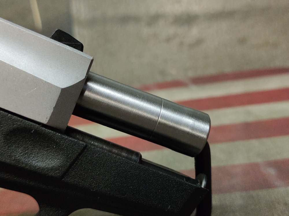 LOOK VERY GOOD COND TAURUS PT-740 SLIM STAINLESS 6+1 .40S&W w/Mag PENNY NR!-img-36