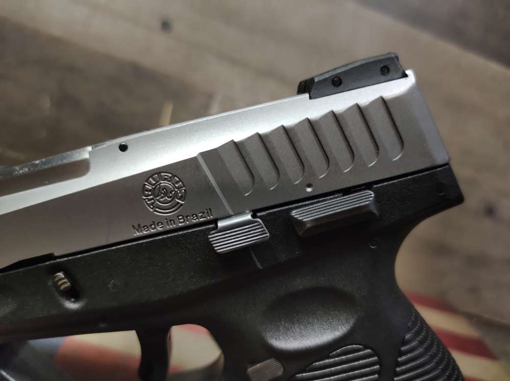 LOOK VERY GOOD COND TAURUS PT-740 SLIM STAINLESS 6+1 .40S&W w/Mag PENNY NR!-img-13