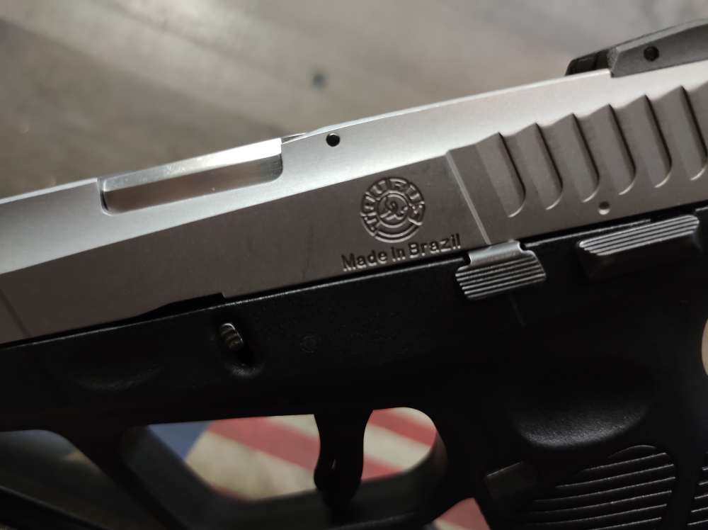 LOOK VERY GOOD COND TAURUS PT-740 SLIM STAINLESS 6+1 .40S&W w/Mag PENNY NR!-img-7