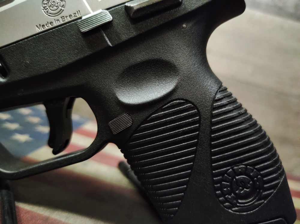 LOOK VERY GOOD COND TAURUS PT-740 SLIM STAINLESS 6+1 .40S&W w/Mag PENNY NR!-img-15