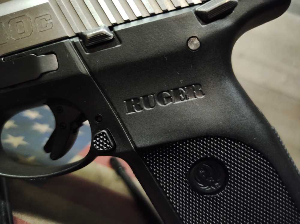 LOOK! GREAT COND RUGER SR-40C 40S&W w/9 Rnd Mag STAINLESS PENNY-img-14