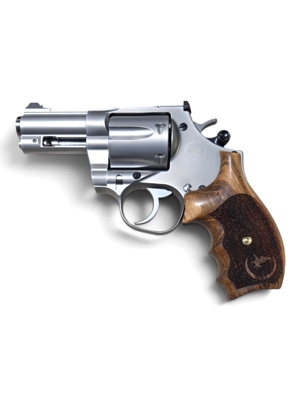 RARE KORTH 2.75” MONGOOSE 357 SILVER NIGHTHAWK Revolver-img-4