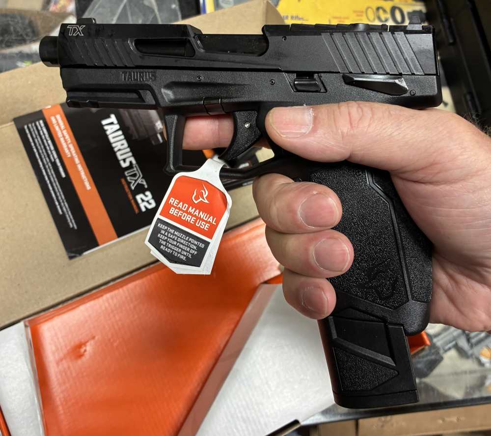 Taurus TX22 TORO 22LR Sku 1-2TX22P141 22 and 16rnd mags threaded New-img-3