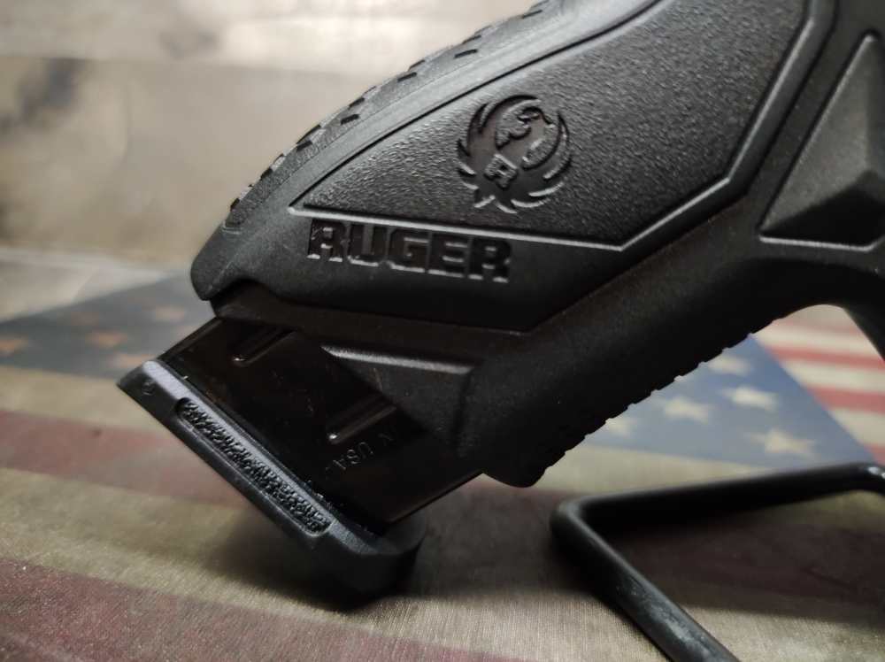 LOOK GREAT COND RUGER AMERICAN COMPACT 9MM w/15 Rnd Mag PENNY NR!-img-31