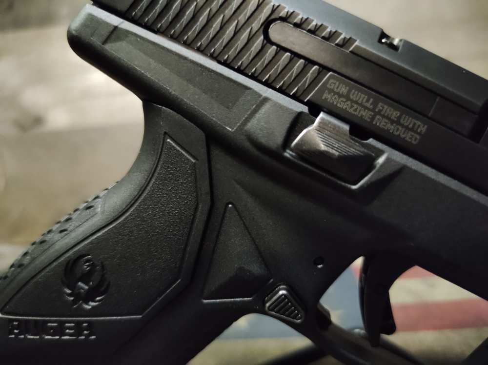 LOOK GREAT COND RUGER AMERICAN COMPACT 9MM w/15 Rnd Mag PENNY NR!-img-29