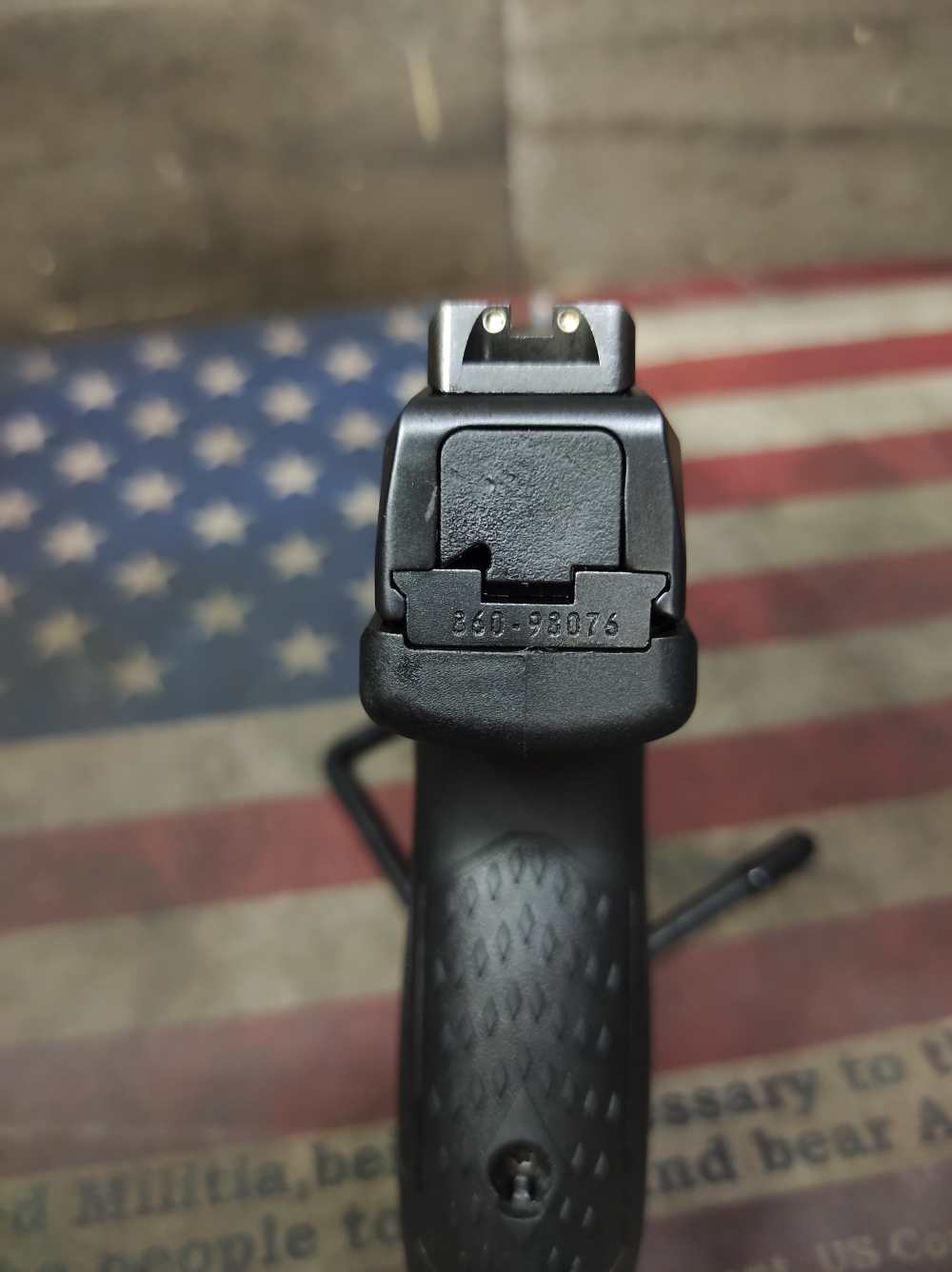 LOOK GREAT COND RUGER AMERICAN COMPACT 9MM w/15 Rnd Mag PENNY NR!-img-21