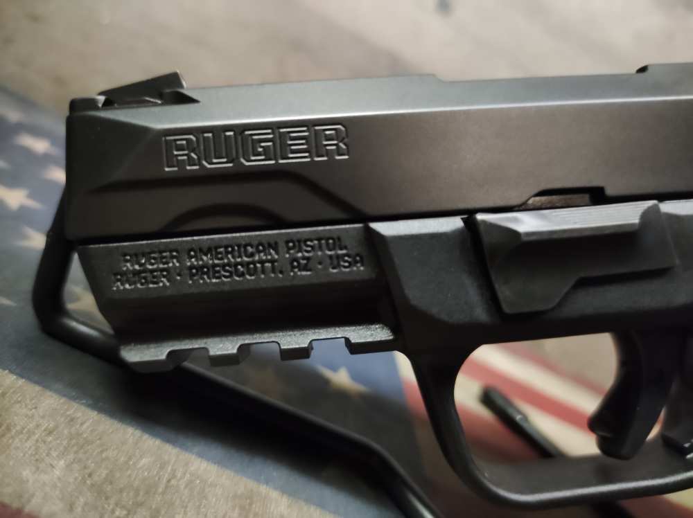 LOOK GREAT COND RUGER AMERICAN COMPACT 9MM w/15 Rnd Mag PENNY NR!-img-9
