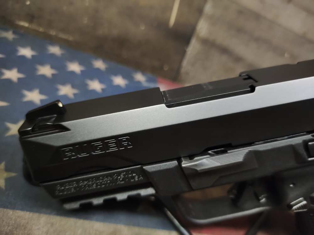 LOOK GREAT COND RUGER AMERICAN COMPACT 9MM w/15 Rnd Mag PENNY NR!-img-10