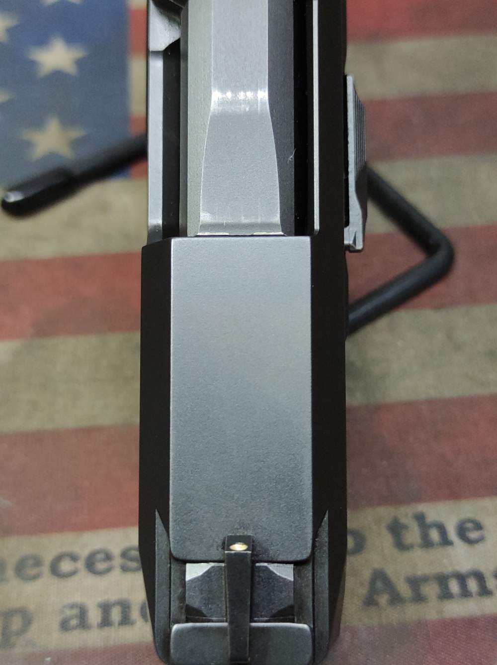 LOOK GREAT COND RUGER AMERICAN COMPACT 9MM w/15 Rnd Mag PENNY NR!-img-17