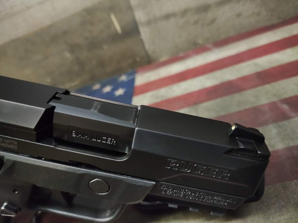 LOOK GREAT COND RUGER AMERICAN COMPACT 9MM w/15 Rnd Mag PENNY NR!-img-26