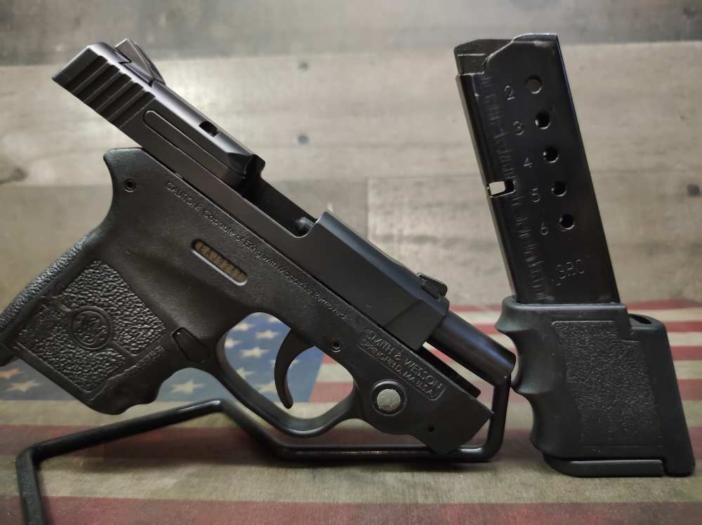LOOK! GOOD COND. SMITH & WESSON Bodyguard w/10 Rnd Mag .380Acp PENNY! READ!-img-6
