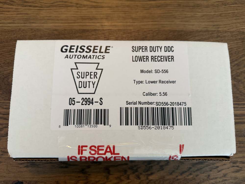 GEISSELE SUPER DUTY LOWER RECEIVER - DDC-img-5