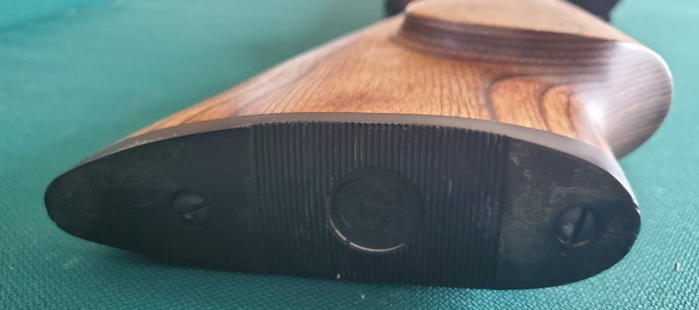 USED Thompson Center .22 Benchmark rifle w/Bushnell Red Dot scope -img-4