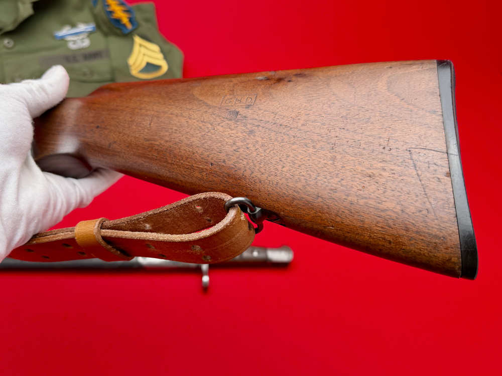 U.S. MARKED - WW2 1943 WINCHESTER MODEL 1897 TRENCH GUN 12 GA w/ BAYONET-img-13