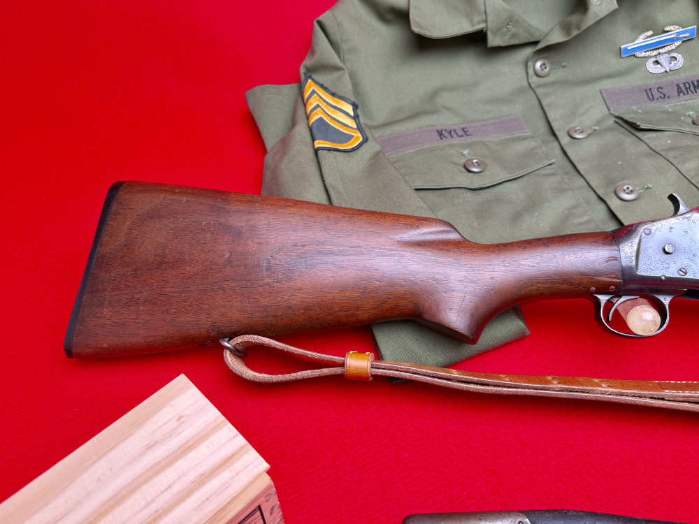 U.S. MARKED - WW2 1943 WINCHESTER MODEL 1897 TRENCH GUN 12 GA w/ BAYONET-img-9
