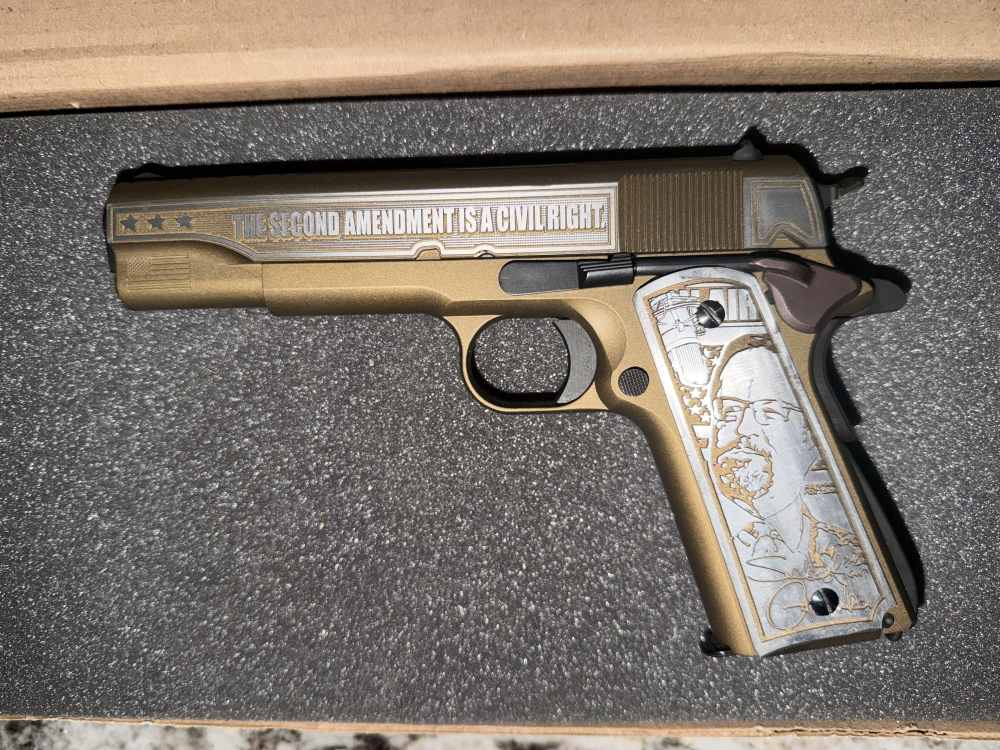 1911A1 Trump "America First" .45 ACP (Only 300 Manufactured) Rare!-img-1