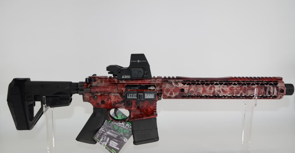 Black Rain Ordnance FALLOUT 15 RED CRYPT 5.56 NATO 10.5” AR PISTOL -img-0