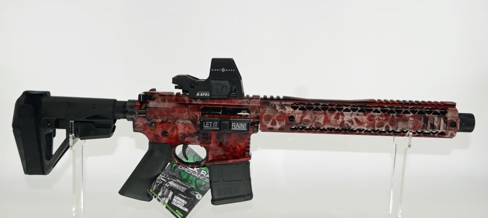 Black Rain Ordnance FALLOUT 15 RED CRYPT 5.56 NATO 10.5” AR PISTOL -img-1