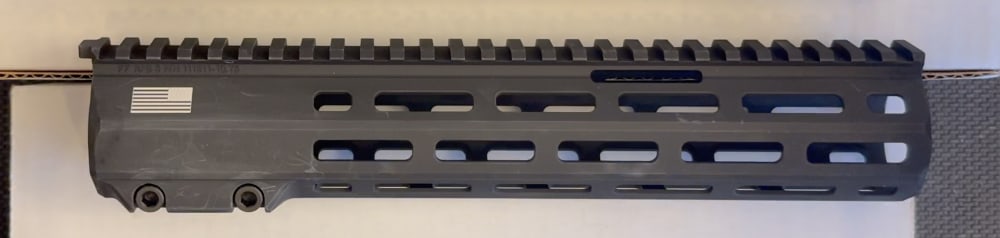 Knight’s Armament FF RAS 5 KAC PN 118234-1 New + Aftermarket USSS Flag Etch-img-0