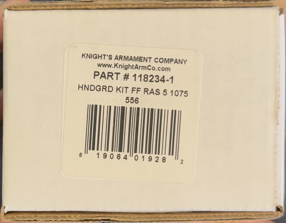 Knight’s Armament FF RAS 5 KAC PN 118234-1 New + Aftermarket USSS Flag Etch-img-1