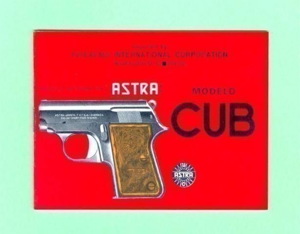 Astra Cub Later Factory Owners Instr Manual Repro-img-0