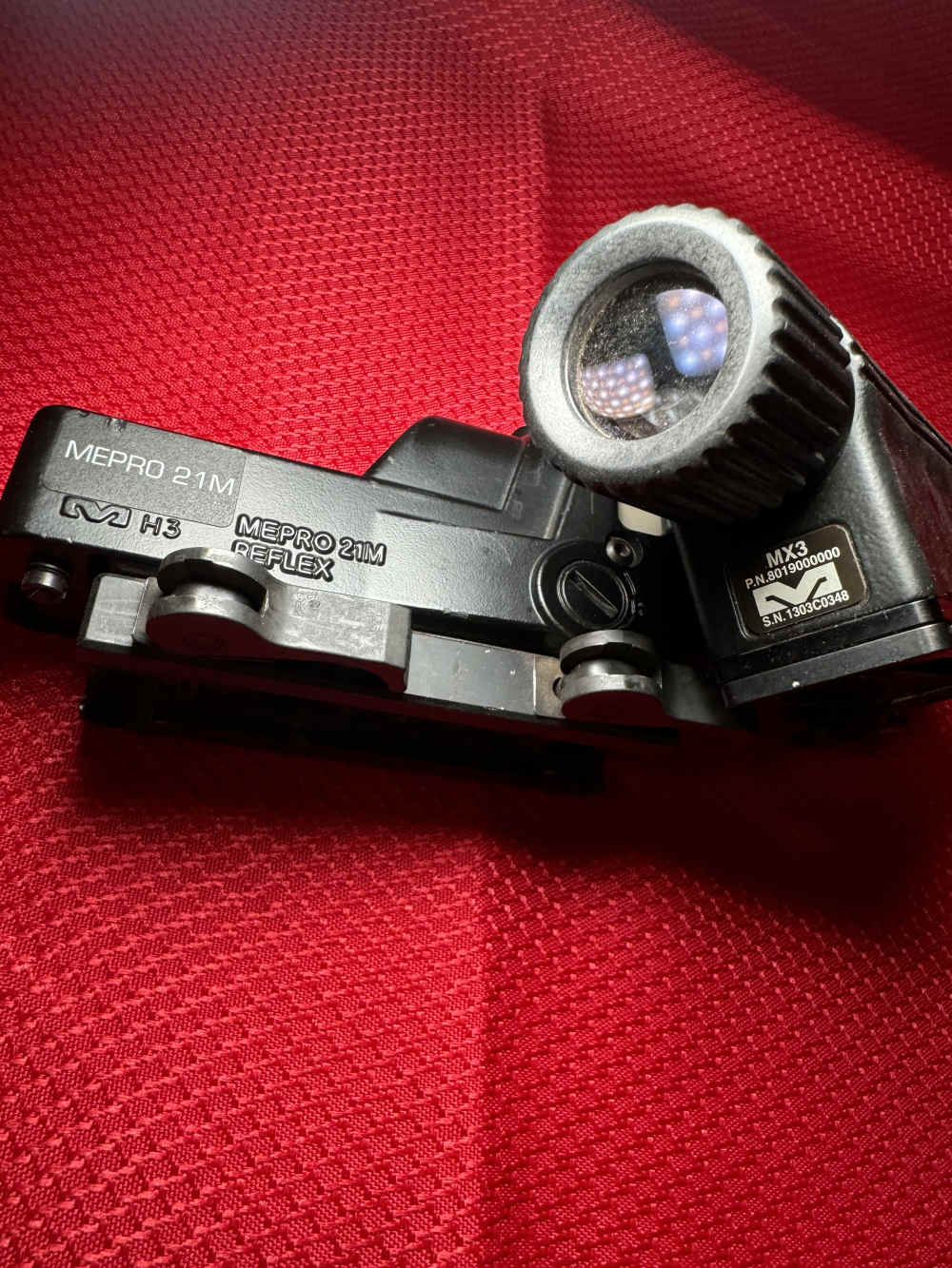 Meprolight M21 reflex sight with Meprolight MX3 magnifier-img-5