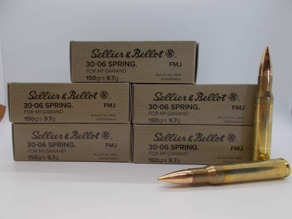 Sellier & Bellot 30-06 M1 Garand Ammo-img-0