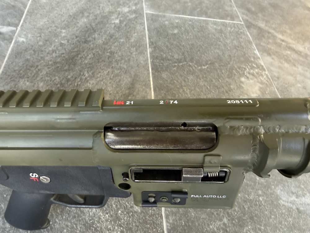 HK21 Semi-Automatic Belt-Fed Rifle – .308 / 7.62 – FMP Build  German  Green-img-11
