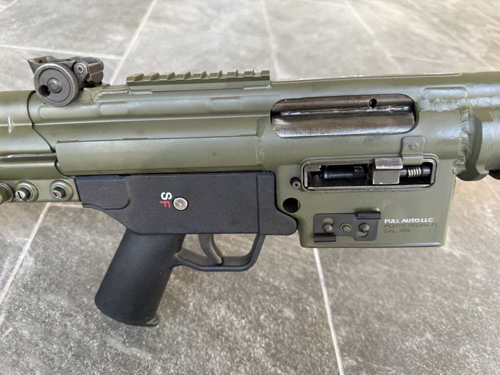HK21 Semi-Automatic Belt-Fed Rifle – .308 / 7.62 – FMP Build  German  Green-img-7