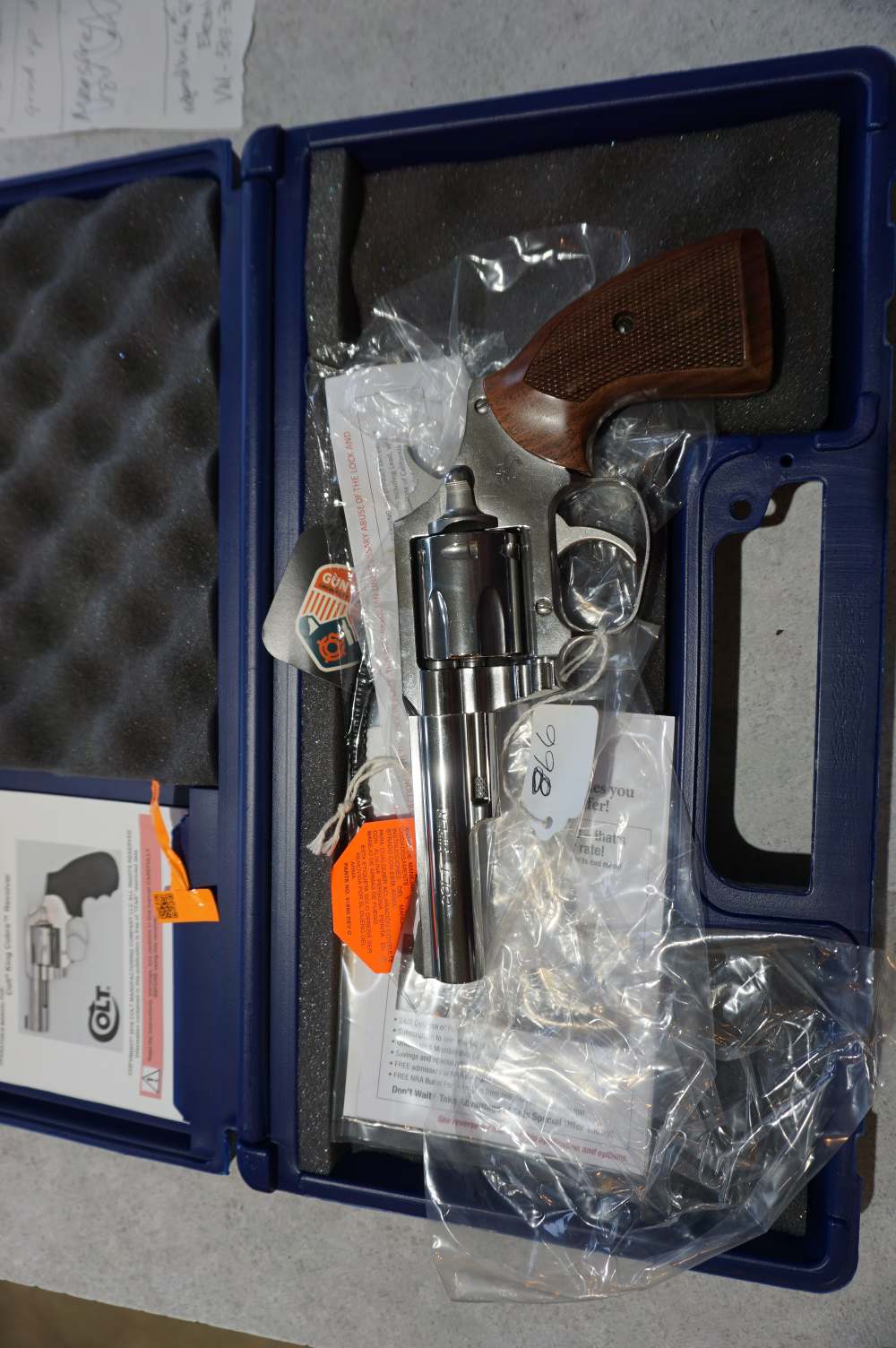 Colt Viper Stainless 357 Magnum 4 1/4 Inch NIB-img-0