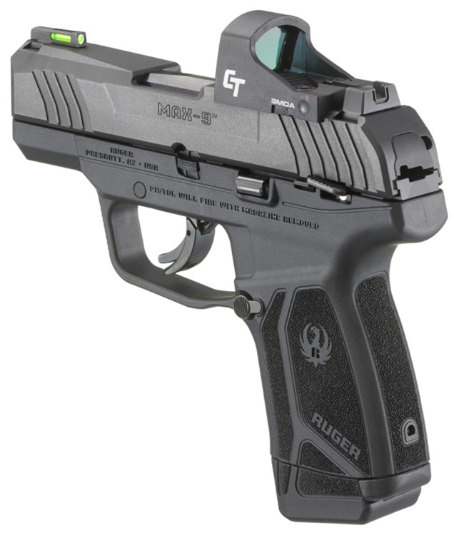 Ruger Max-9 Crismon Trace Red Dot Talo Edition - 3.20" - 9mm - Brand New-img-5