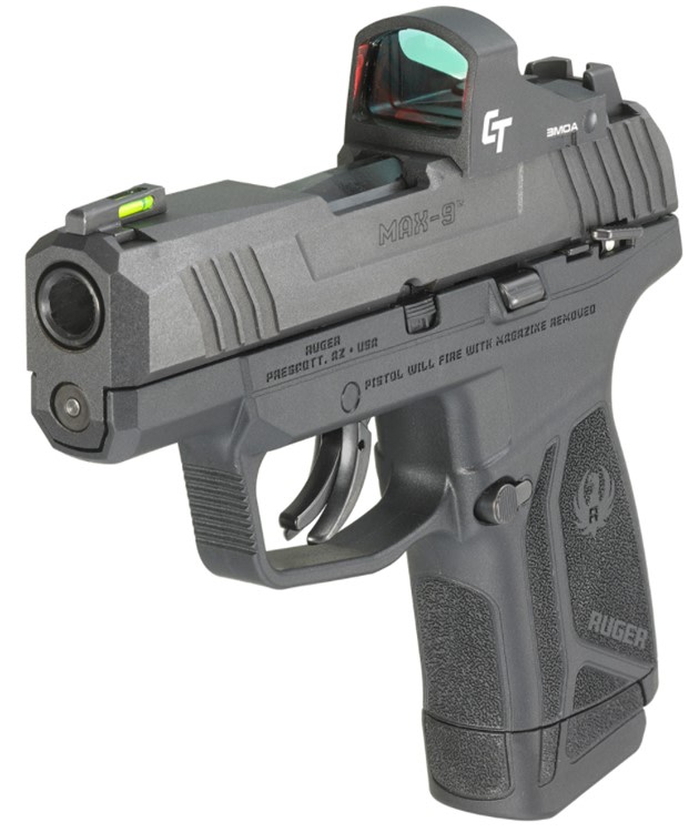Ruger Max-9 Crismon Trace Red Dot Talo Edition - 3.20" - 9mm - Brand New-img-3
