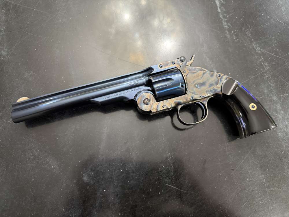 Uberti Schofield .45 Long Colt Outlaws and Lawmen Hardin Revolver Smith-img-0