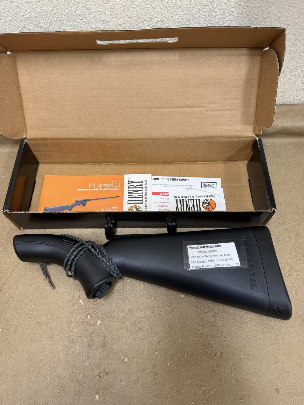 Henry U.S. Survival (H002B), 22LR, 16.5”, No Reserve! -img-0