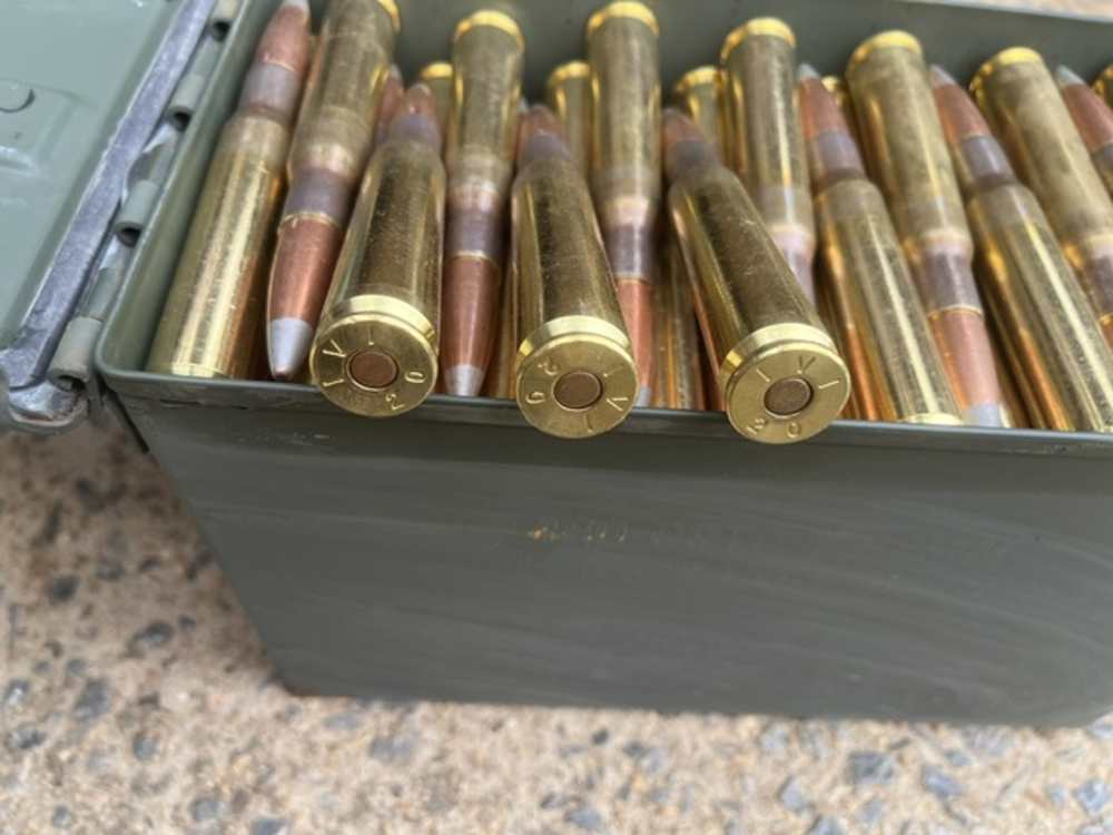 50 BMG 150 Rounds M8 API Caliber Cal M2 M2HB Barrett-img-1