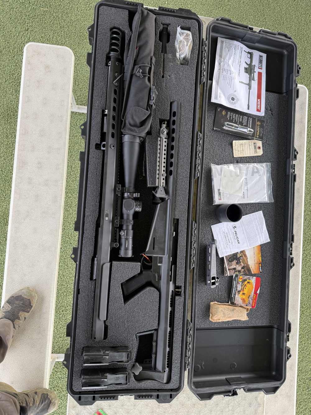 Barrett M107A1 50BMG International Military Contract Overrun w QDL Can-img-1