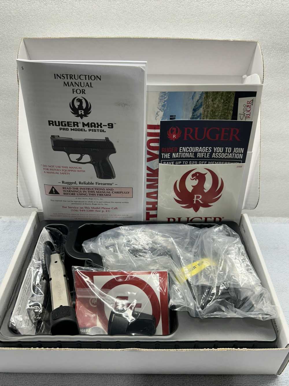 Ruger Max-9 Pro 9mm New Max9 NIB with Crimson Trace optic from factory-img-11