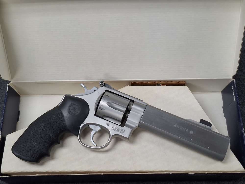 S&W 625-3 45acp with RARE Wichita Slab Comp NICE!-img-1