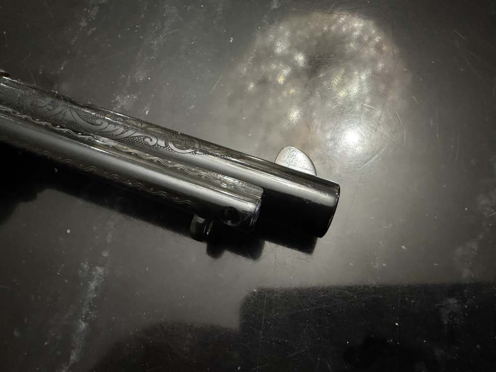 Uberti 1873 Dalton Engraved Single Action Army .357 Magnum Colt Smith-img-5