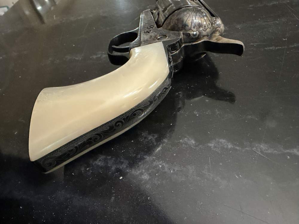 Uberti 1873 Dalton Engraved Single Action Army .357 Magnum Colt Smith-img-13