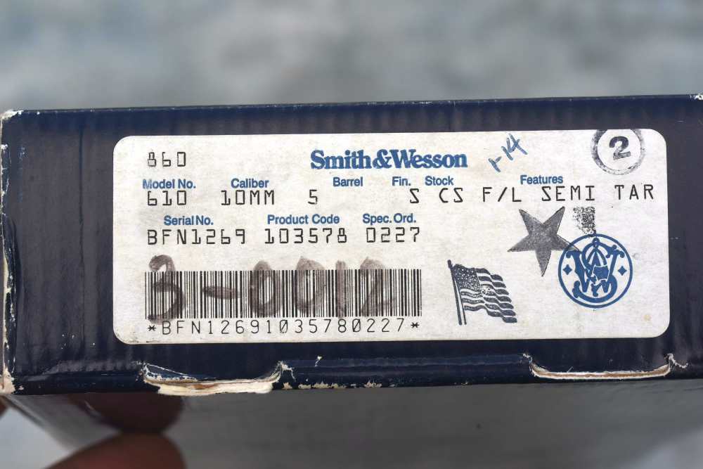 SCARCE LNIB Smith & Wesson 610 10mm 5"-img-32