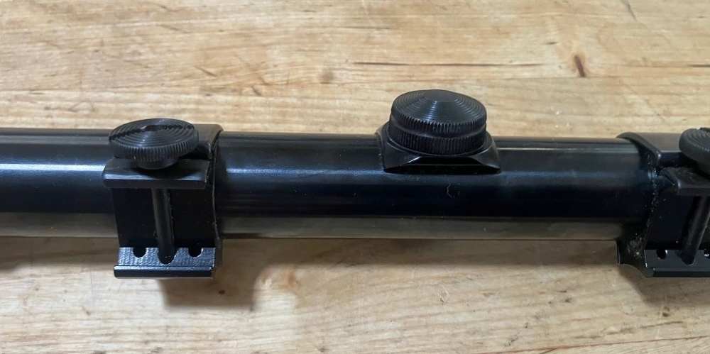 Weaver Vintage K4-F 4x Optic with Factory Rings-img-10