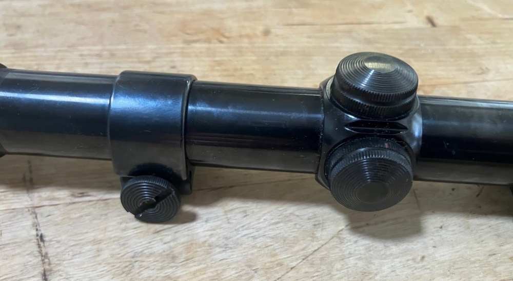 Weaver Vintage K4-F 4x Optic with Factory Rings-img-7