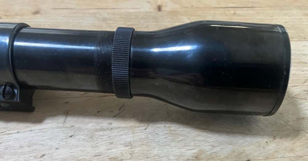 Weaver Vintage K4-F 4x Optic with Factory Rings-img-2