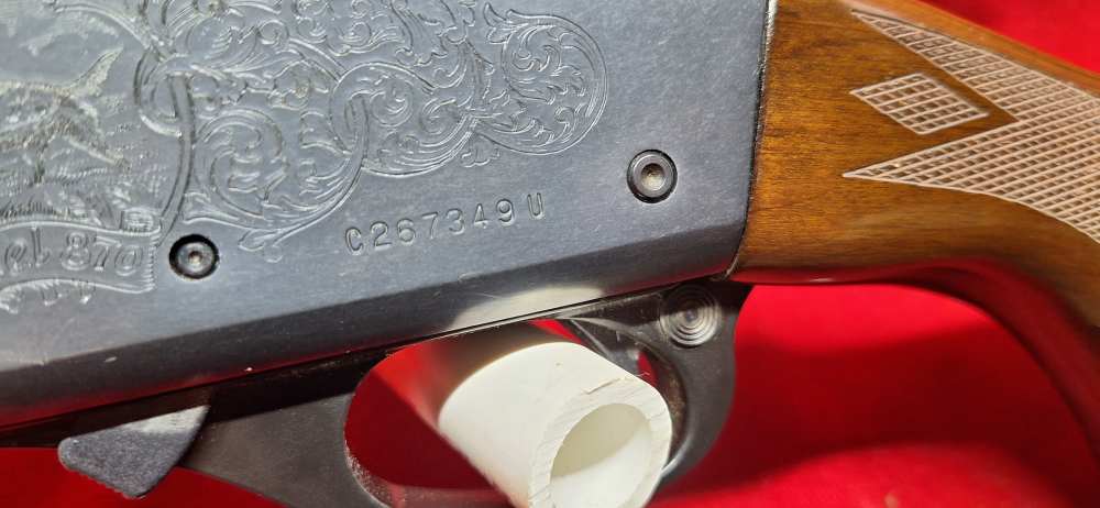 Remington 870 Wingmaster 20 Ga ENGRAVED-img-4