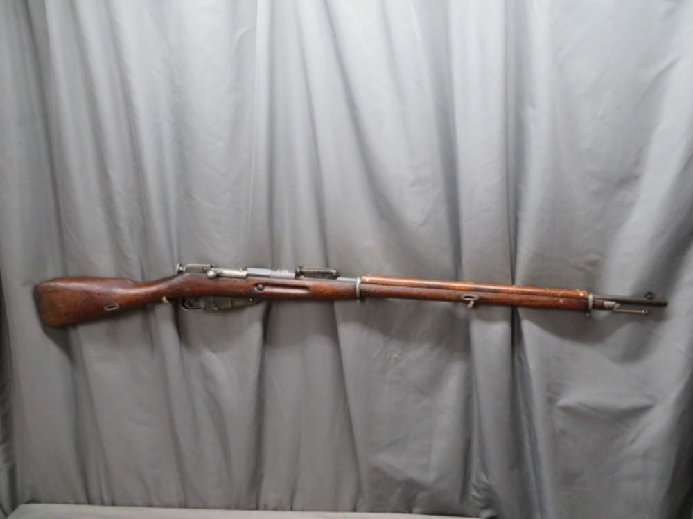 ANTIQUE RUSSIAN MODEL 1891 MOSIN NAGANT RIFLE-TULA 1894-FINN CIVIL GUARD-img-1