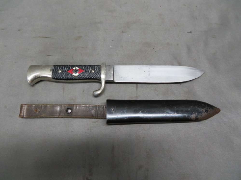 WWII GERMAN HJ YOUTH KNIFE-RZM M7/27 1939-PUMA -NICE-img-0