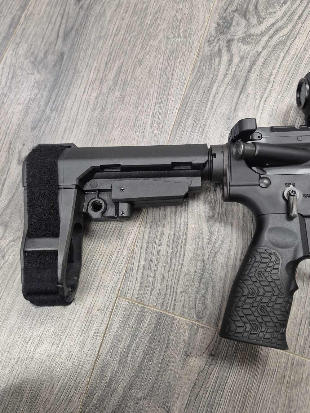 PENNY! VERY NICE DANIEL DEFENSE DD MK18 PISTOL FACTORY GUN 10" 5.56 AR15 M4-img-10