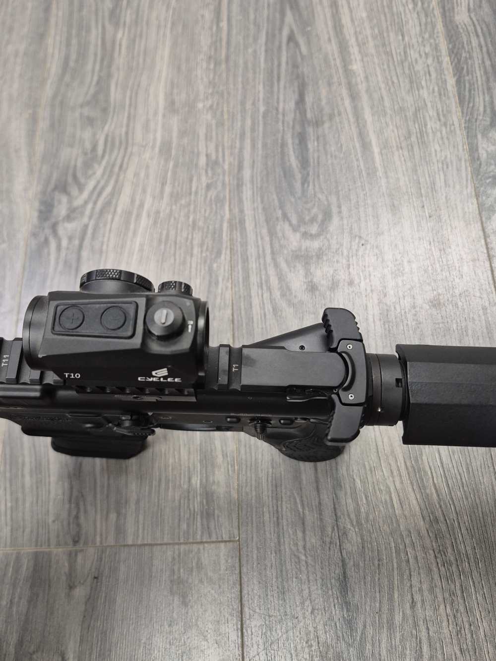 PENNY! VERY NICE DANIEL DEFENSE DD MK18 PISTOL FACTORY GUN 10" 5.56 AR15 M4-img-15