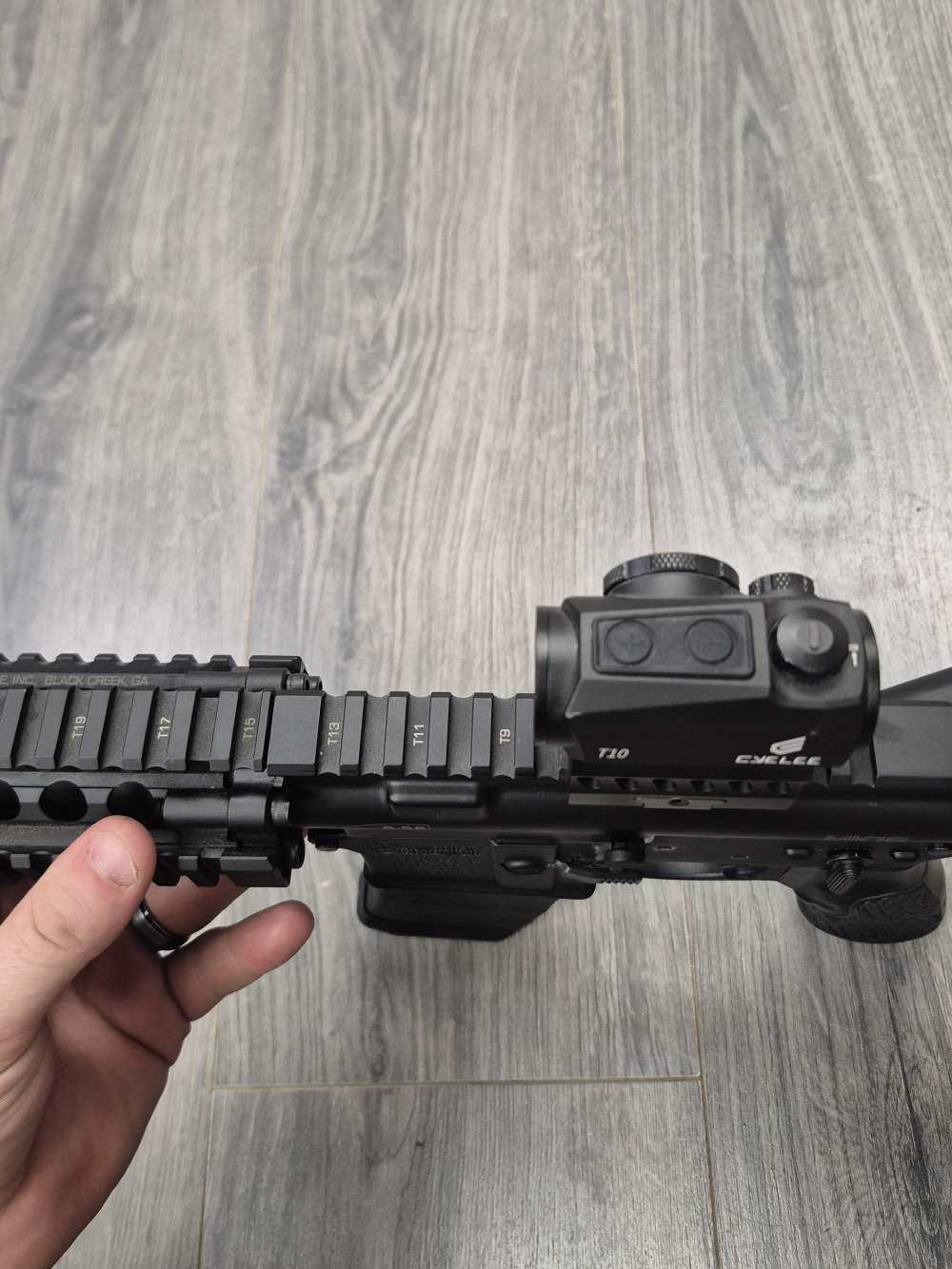 PENNY! VERY NICE DANIEL DEFENSE DD MK18 PISTOL FACTORY GUN 10" 5.56 AR15 M4-img-16